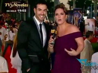@davidzepeda1 en la alfombra roja PremiosTVyNovelas2010
