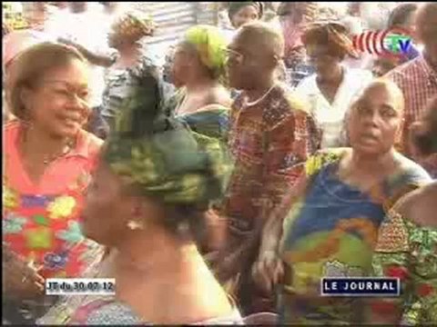 Le candidat du CPR à Moungali 1 face aux sages du quartier 46 de sa circonscription