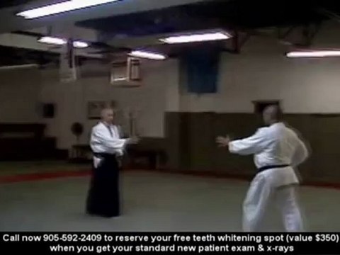 Dr. Brown Dentist, Demonstrates Aikido (like Steven Seagal)