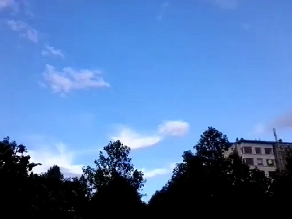 ovni ufo Liège Belgique 2012-07-07