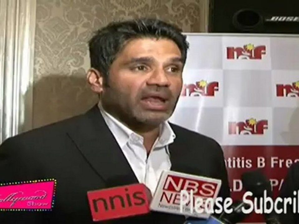 sunil shetty on Social causes