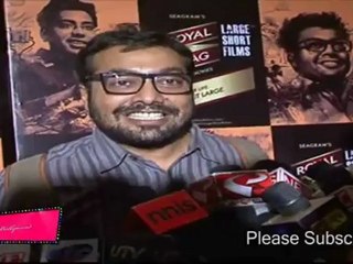 Anurag Kashyap at the Launch of www.largeshortfilms.com