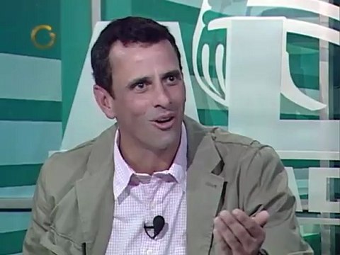 Candidato Capriles resalta el apoyo de la juventud