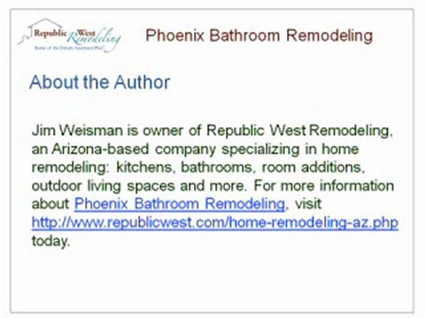 Phoenix Bathroom Remodeling: How to Properly Plan Your Project