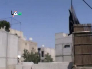 Скачать видео: Syria فري برس  ريف دمشق سقبا أصوات قصف عنيف جدا باستخدام   30 7 2012  ج2 Damascus