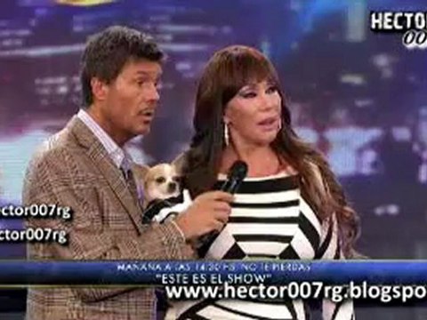 Moria Casan hablo de la carcel y joyas en Paraguay Showmatch con Tinelli