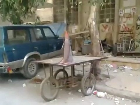 Syria فري برس حلب صلاح الدين أثار القصف على المباني والممتلكات 10 رمضان 29 7 2012 ج4 Aleppo