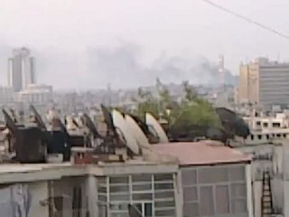 Syria فري برس حلب صلاح الدين  آثار القصف صباح اليوم 29 7 2012 Aleppo