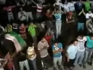 Syria فري برس  حماه المحتلة لأسقط نظامك يابني الانجاسي ابو مالك  29 7 2012 Hama