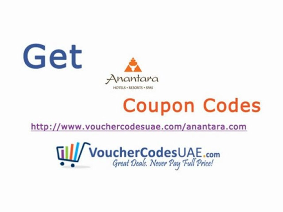 Anantara Hotels coupon codes