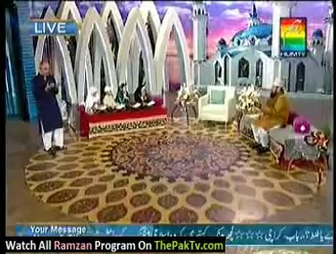 Noor e Ramzan Hum Ke Saath By Hum TV - 30h July 2012 (Aftar) - Part 5