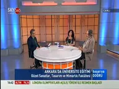 28.07.2012 SKYTÜRK 360 ANKARA'DA ÜNİVERSİTE EĞİTİMİ PROF.DR.CÜNEYT ELKER YRD.DOÇ.DR.EMEL AKIN