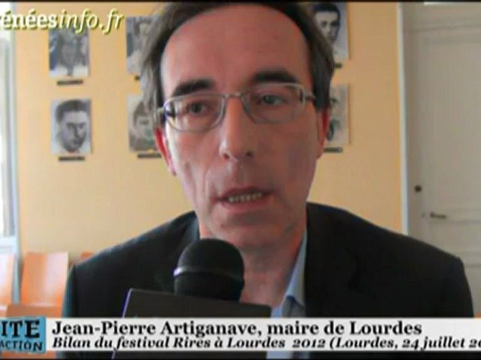 Lourdes Bilan de Rires à Lourdes 2012 (24 juillet 2012)