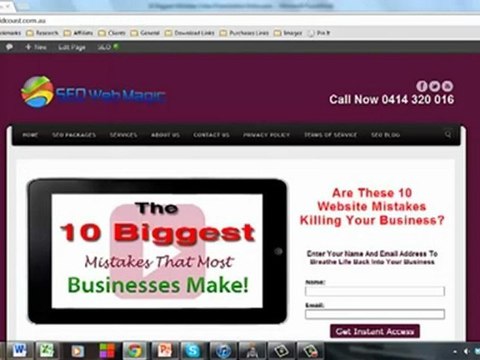 10 Biggest Websites Mistakes - Video One