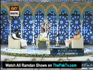 Faizan-e-Ramzan By Ary Digital - 31st July 2012 (Seher) Part 3