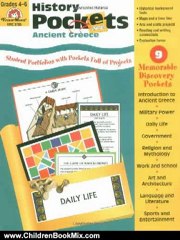 Children Book Review: History Pockets: Ancient Greece by Sandi Johnson, Evan-Moor Educational Publishers