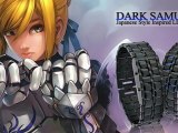 Dark Samurai - Japanese-inspired LED Watch (Burning Blue LED)