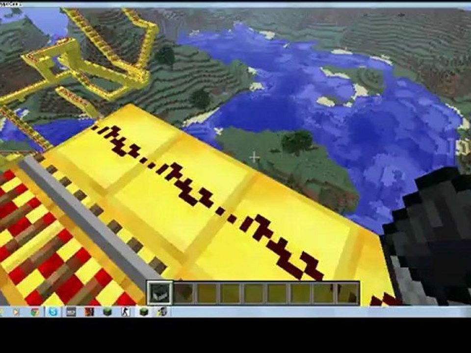 Minecrafttaki en güzel adrenalin treni Alper & BerKe Demirel yapımı ...