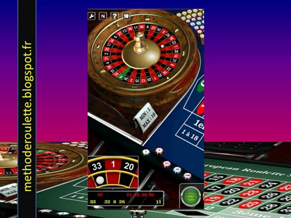 Méthode  roulette 25 € tous les jours (750 €/mois)