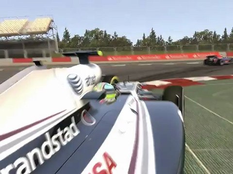 F1 2011 - GP d'Espagne - Kier vs Webber (2)