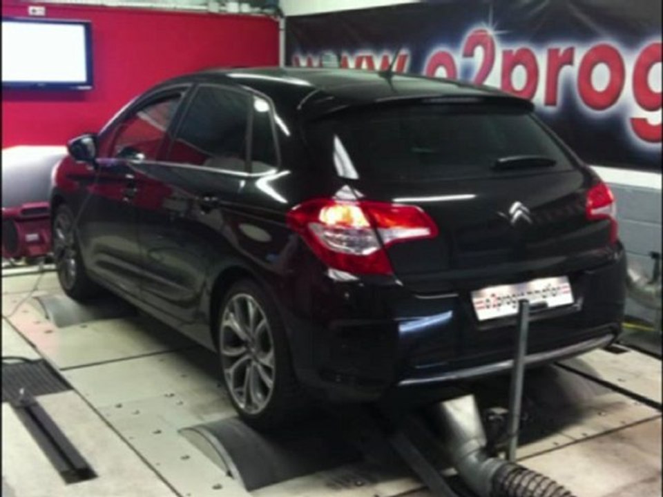 ::: o2programmation ::: Reprogrammation moteur Citroën C4 2011 hdi 150  @186ch