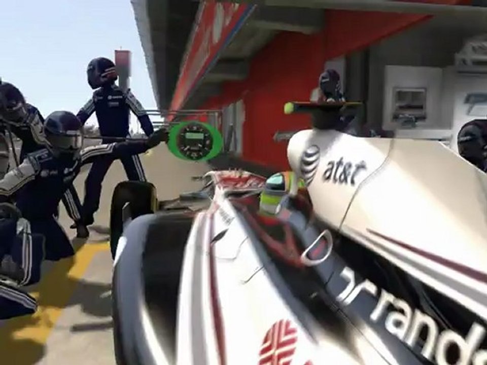 F1 2011 - GP d'Espagne - 2e passage aux stands