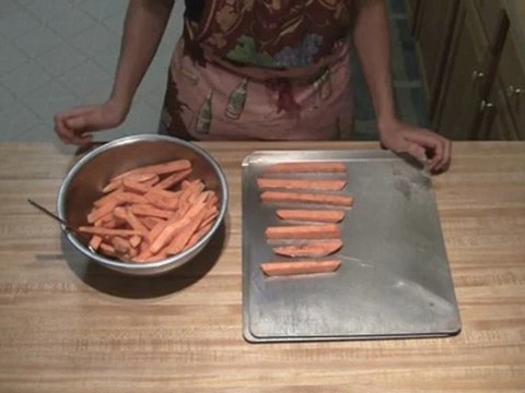 Baked Sweet Potato Fries part 2