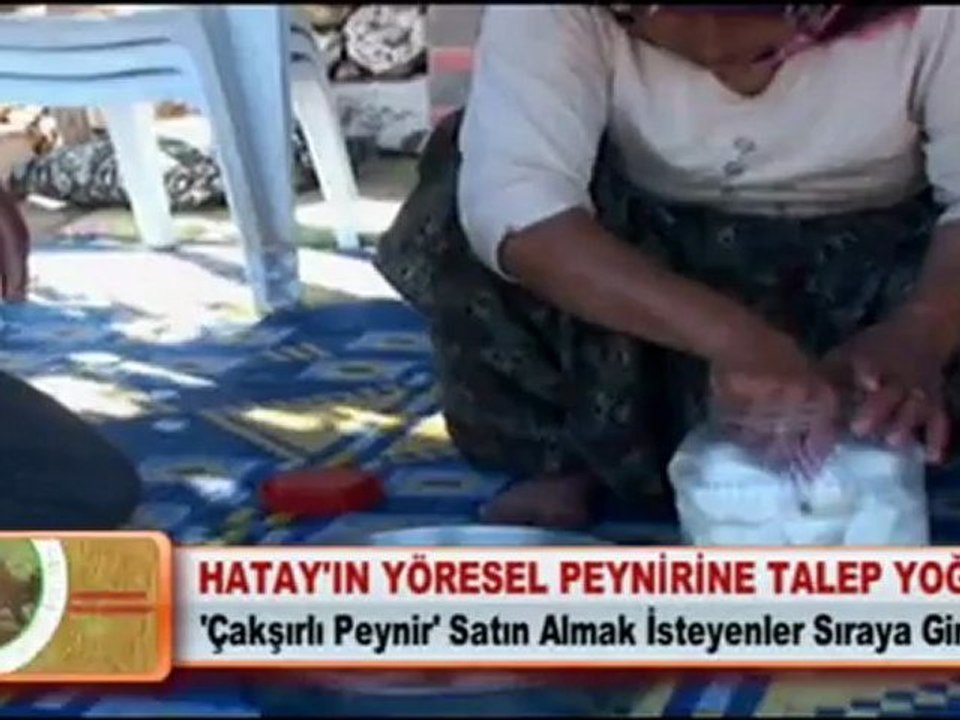 HATAY’IN YÖRESEL PEYNİRİNE TALEP YOĞUN