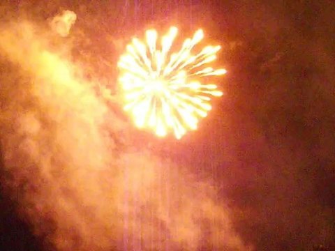 Feu Artifice 2012 Villecomtal sur Arros (Gers)