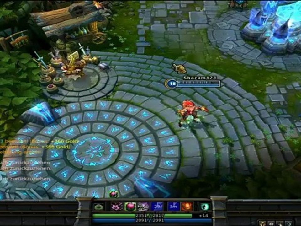 Lets play League of Legends (HD) - Zyra ein  bisschen flamen darf jeder (Part 3)