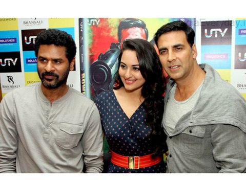Akshay Kumar Sonakshi Sinha Starrer Rowdy Rathore Now On DVD! - Bollywood Hot