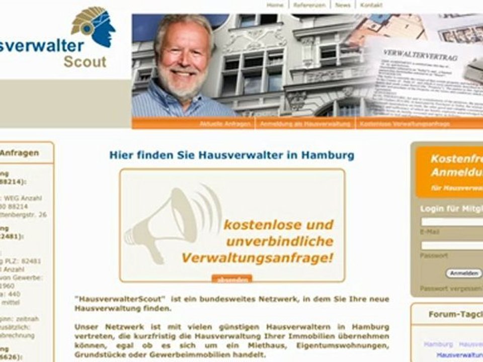 Hausverwalter in Hamburg finden mit HausverwalterScout.de
