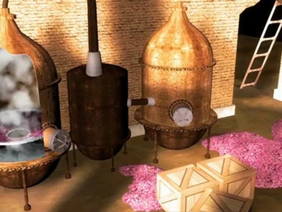 How perfume is produced