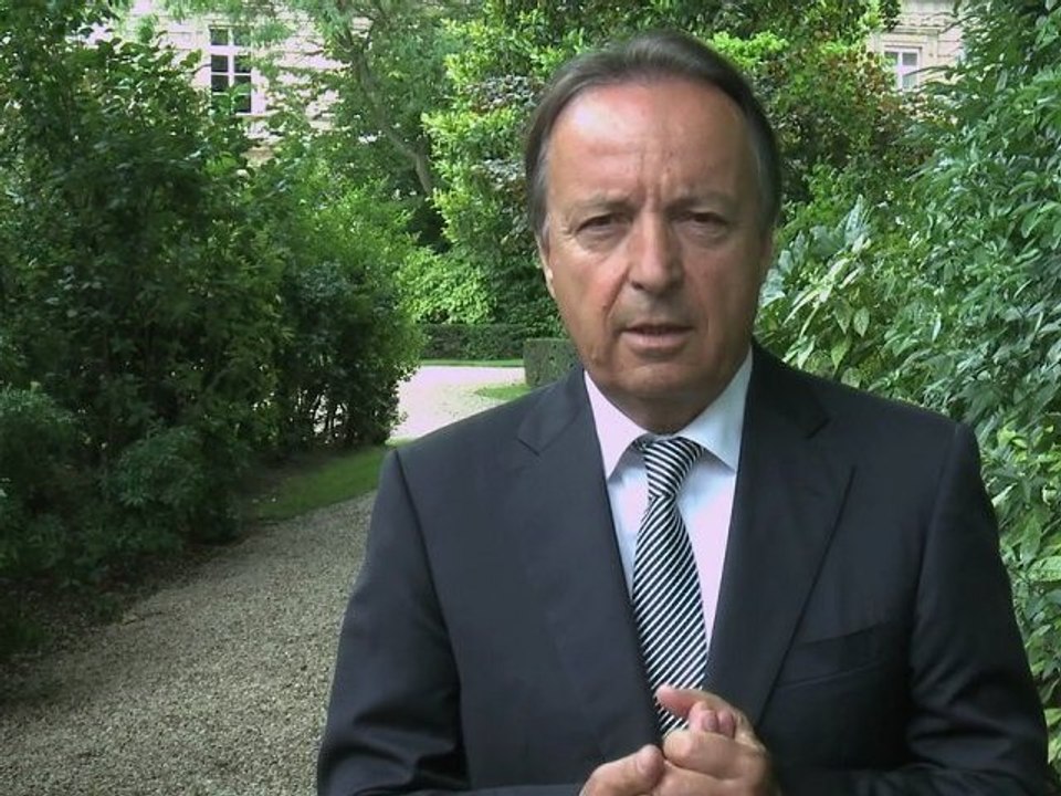 Jean-Pierre Bel présente les EGDT