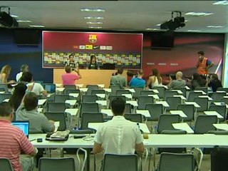 Barcelona realizó jornada de entrenamiento con los mismos 21 jugadores