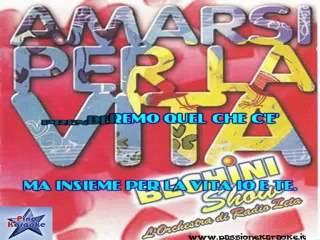 Orchestra Beghini - Amarsi per la vita - Karaoke