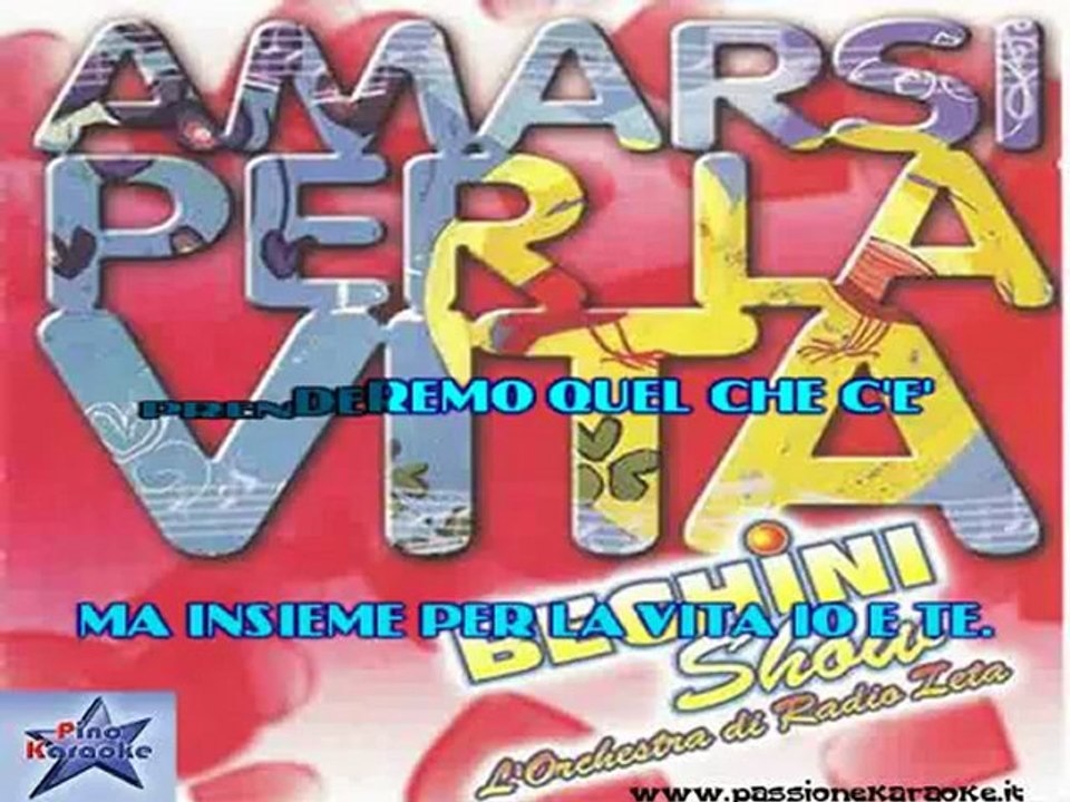 Orchestra Beghini - Amarsi per la vita - Karaoke