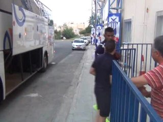 Προπόνηση ΑΕΛ άφιξη (2)