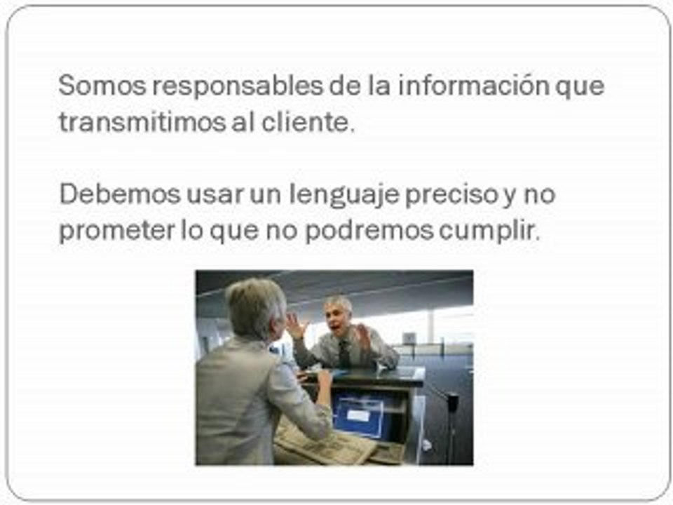 Mejorar el servicio conociendo las expectativas de los clientes