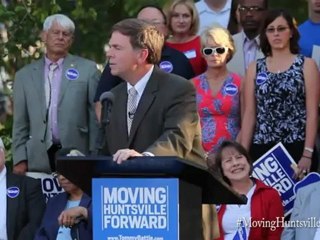 Moving Huntsville Forward: Mayor Tommy Battle Kicks-Off Re-election Campaign