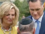 Romney tours Warsaw's World War II monuments