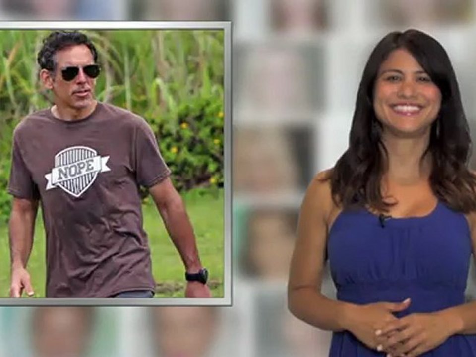 CelebrityBytes: Ben Stiller and Christine Taylor Smooch it Up in Hawaii