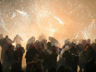 Quema de Toros en Zapotitlan Julio 2012