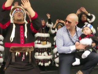 Rapper Pitbull Thrills Fans in Middle of Nowhere, Alaska