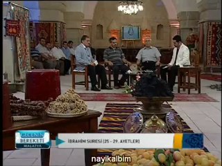 1 M.Tayyar İbrahim süresi MALATYA Gecenin bereketi 2012 STV