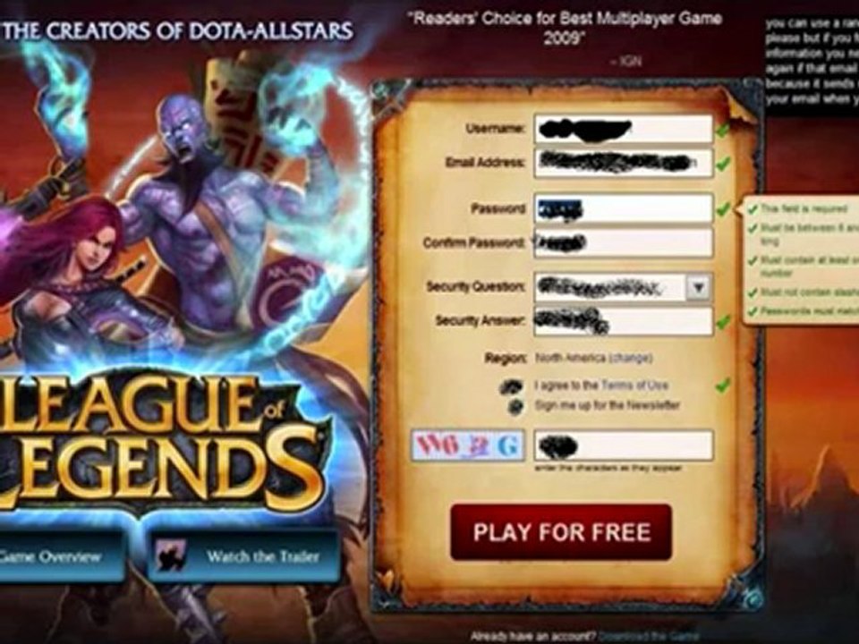 League of Legends RP Hack - FREE Download August 2012 Update