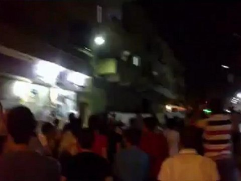 Syria فري برس حلب مسائية حي الخالدية بعد تراويح يوم 11 رمضان 30 7 2012 جـ2 Aleppo