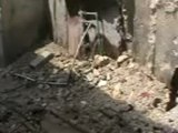 Syria فري برس حلب صلاح الدين استهداف شبكات المياه 30 7 2012 Aleppo