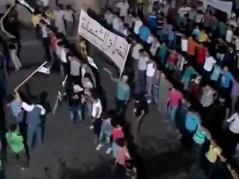 Syria فري برس حلب الباب مسائية رائعة شهيد يا رايح على الجنة 30 7 2012 Aleppo