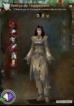 Guild Wars 2 - Armures légères du Domaine de Caudecus